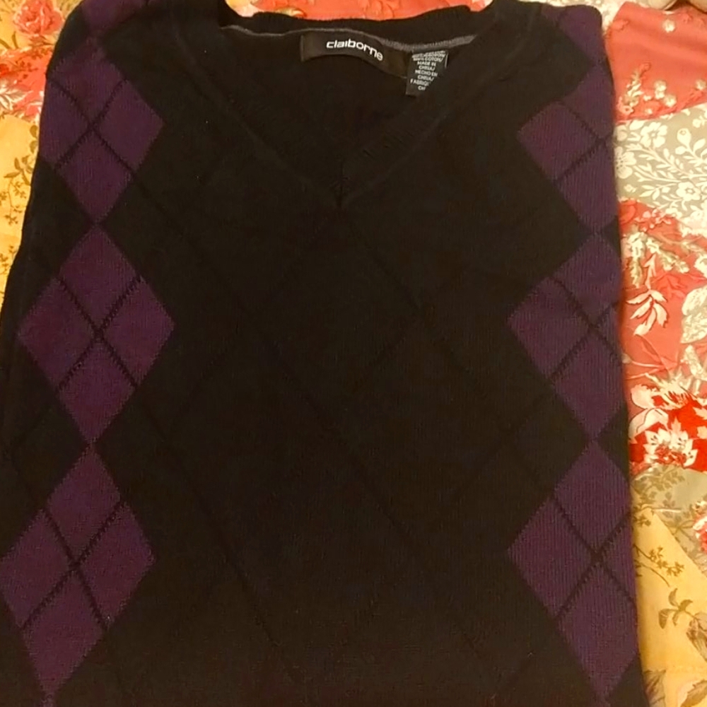 Checkered sweater